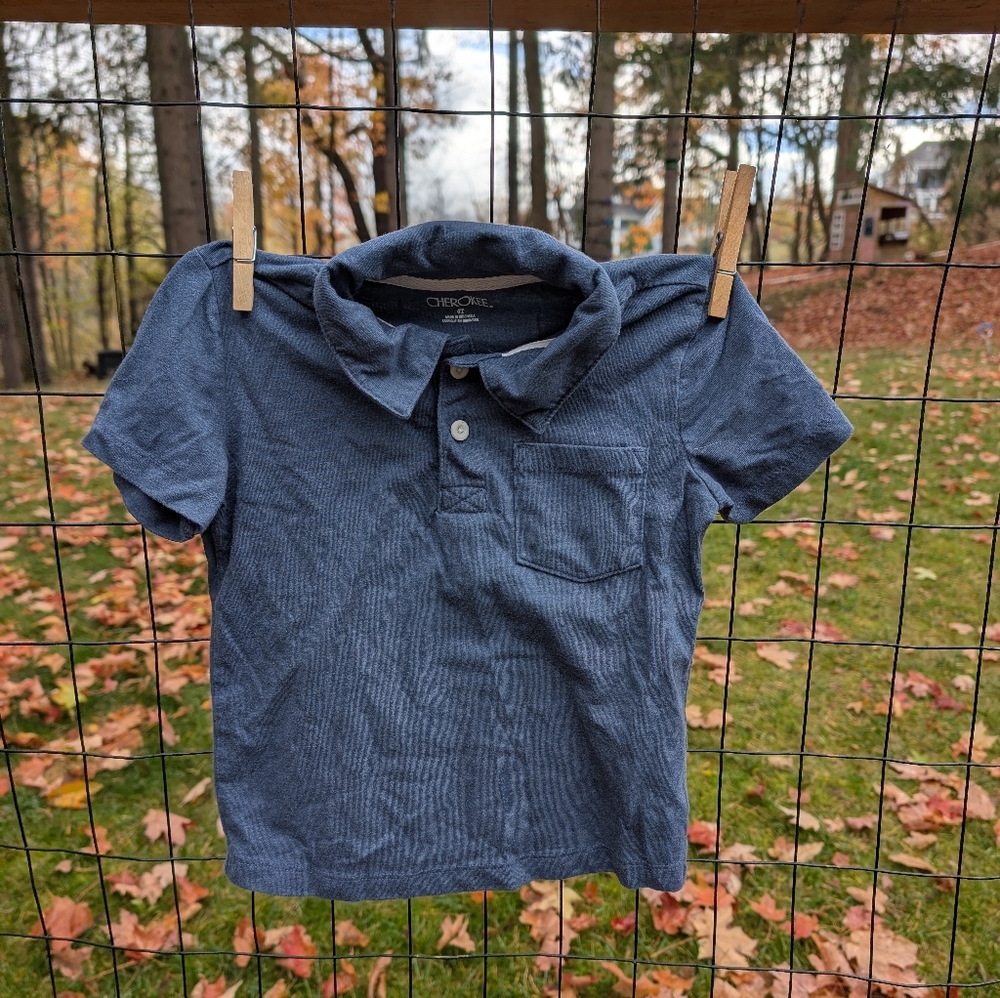 Cherokee Boys Polo Shirt ✨ $4 Bundle Add-on! ✨